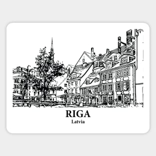 Riga - Latvia Magnet